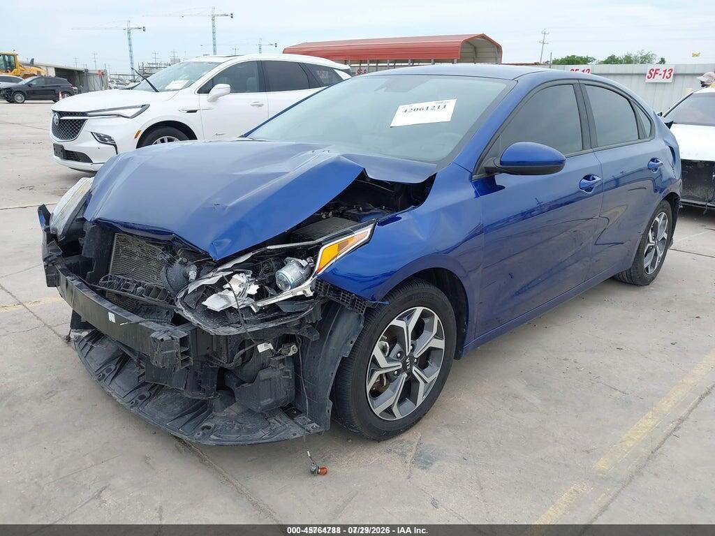 3KPF24AD4KE135618 2019 KIA FORTE photo no. 2