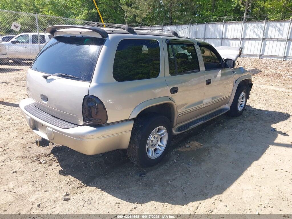 1B4HR28Z11F535843 2001 DODGE DURANGO photo no. 4