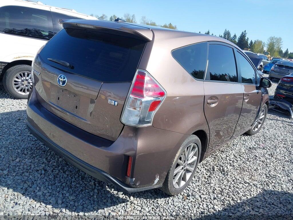 JTDZN3EU1FJ019424 2015 TOYOTA PRIUS V photo no. 4
