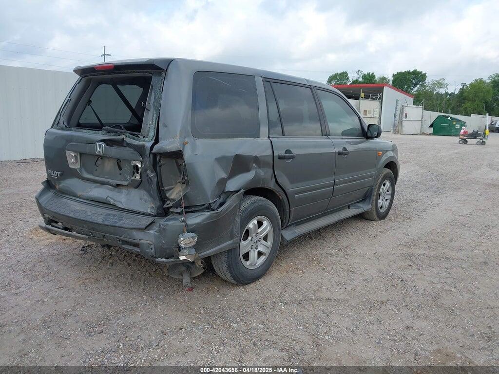 5FNYF28137B016831 2007 HONDA PILOT photo no. 4