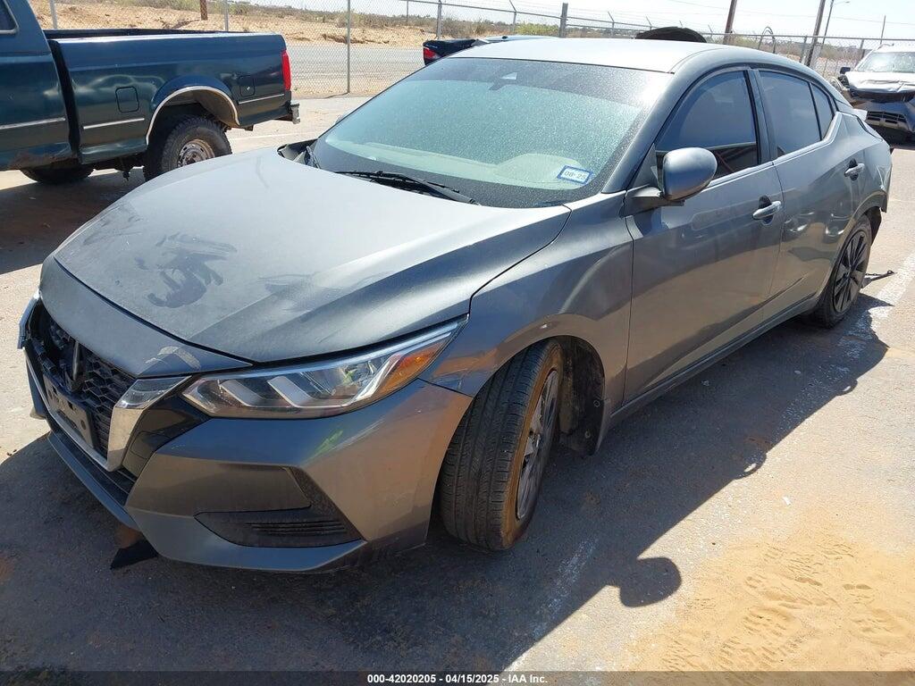3N1AB8BV5LY273633 2020 NISSAN SENTRA photo no. 2