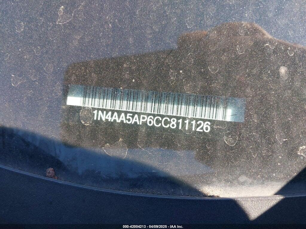 1N4AA5AP6CC811126 2012 NISSAN MAXIMA photo no. 11