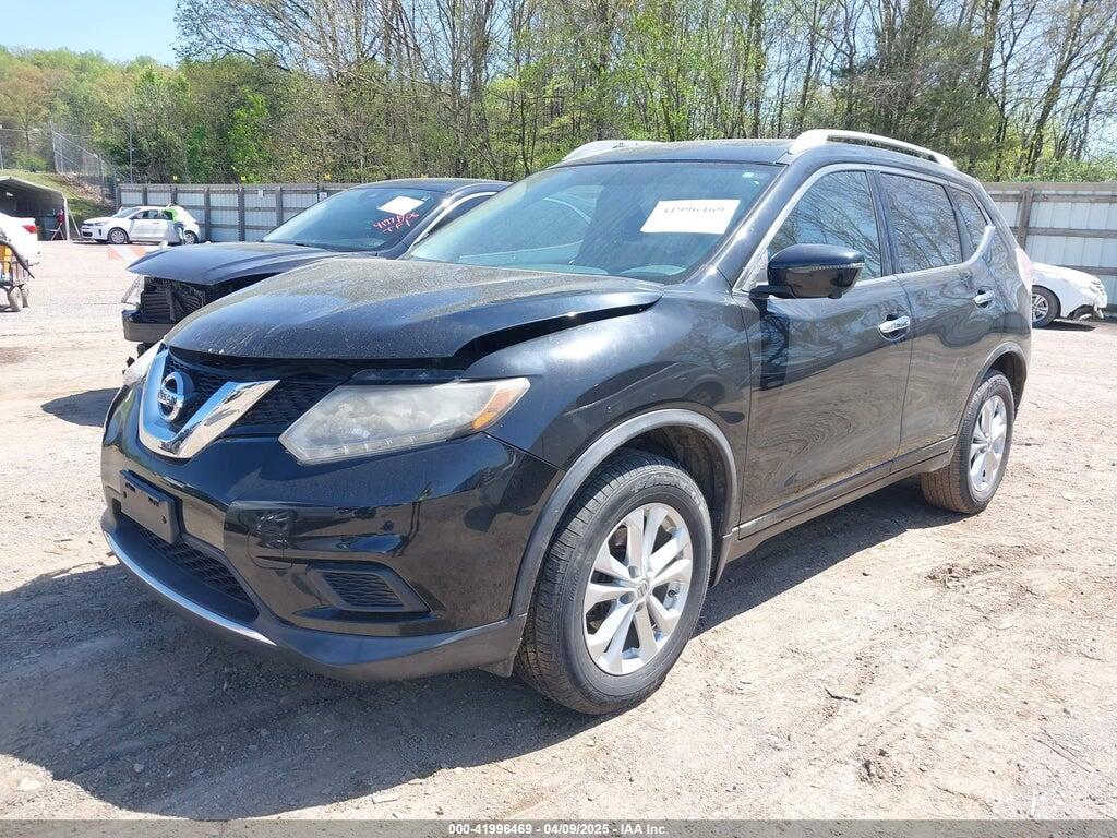 KNMAT2MV4GP643109 2016 NISSAN ROGUE photo no. 2
