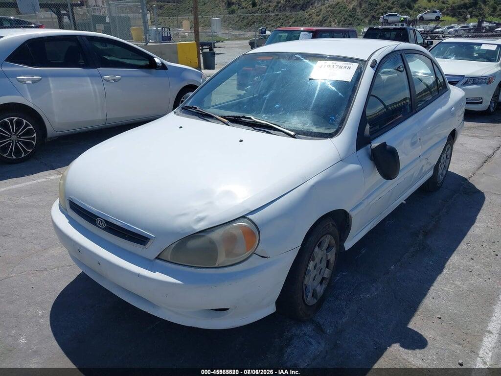 KNADC123026148605 2002 KIA RIO photo no. 2