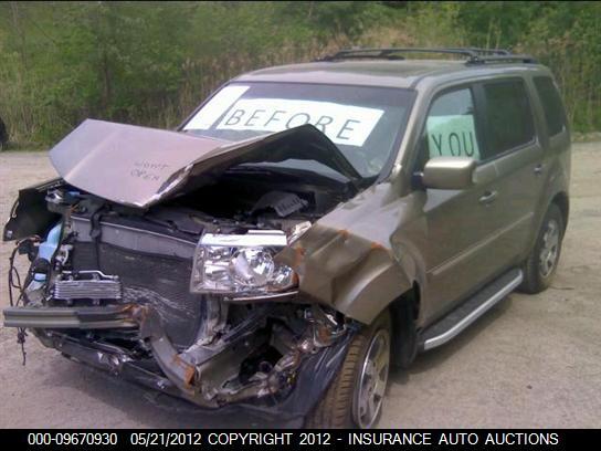 5FNYF4H92BB099646 2011 HONDA PILOT photo no. 2