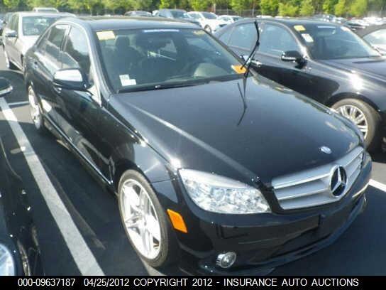 WDDGF54X29F197948 2009 MERCEDES-BENZ C300 photo no. 1