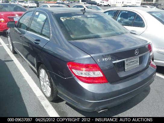 WDDGF54X68F068609 2008 MERCEDES-BENZ C300 photo no. 3
