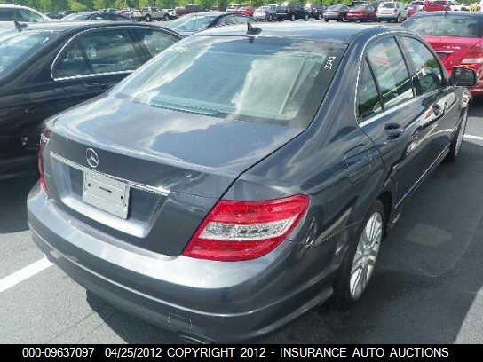 WDDGF54X68F068609 2008 MERCEDES-BENZ C300 photo no. 4