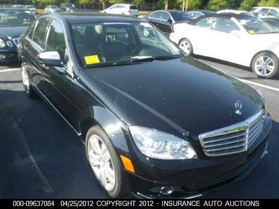 WDDGF54X69R045282 2009 MERCEDES-BENZ C300 photo no. 1