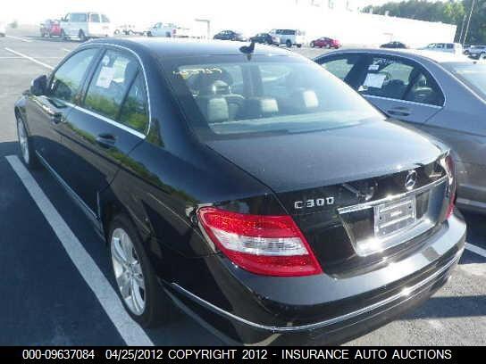 WDDGF54X69R045282 2009 MERCEDES-BENZ C300 photo no. 3