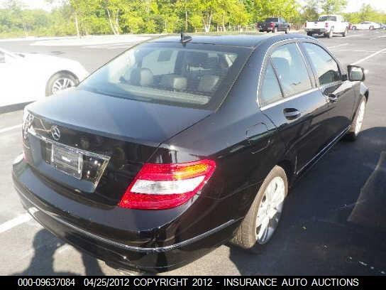 WDDGF54X69R045282 2009 MERCEDES-BENZ C300 photo no. 4