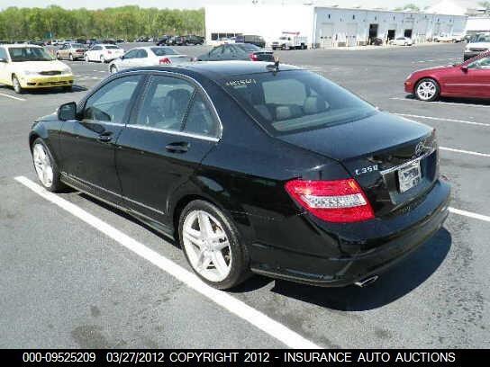WDDGF56X88F040713 2008 MERCEDES-BENZ C350 photo no. 3