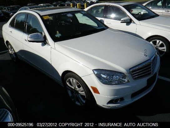 WDDGF81X39R045696 2009 MERCEDES-BENZ C300 photo no. 1