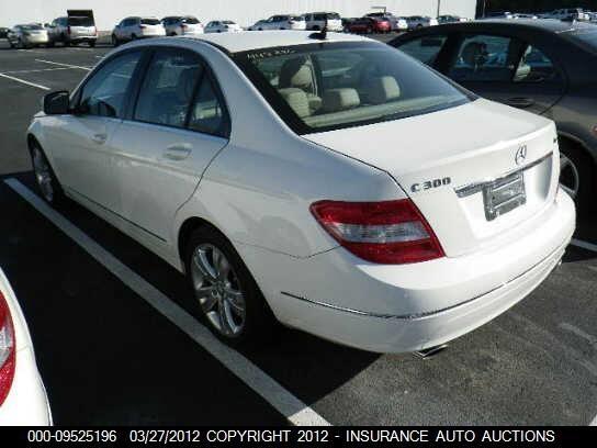 WDDGF81X39R045696 2009 MERCEDES-BENZ C300 photo no. 3