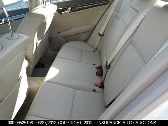 WDDGF81X39R045696 2009 MERCEDES-BENZ C300 photo no. 8