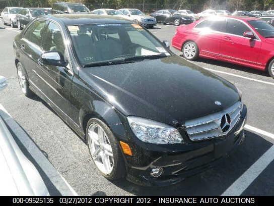 WDDGF56X19R057675 2009 MERCEDES-BENZ C350 photo no. 1