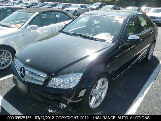 WDDGF56X19R057675 2009 MERCEDES-BENZ C350 photo no. 2