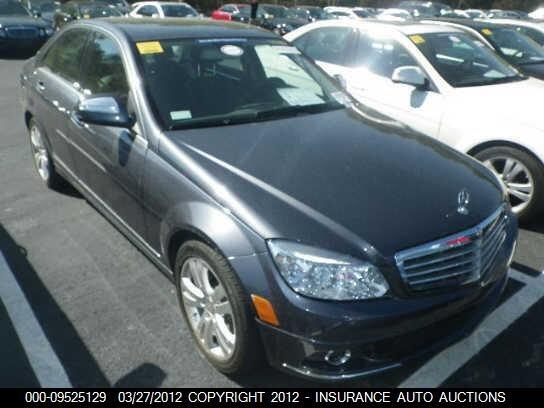 WDDGF54X29F231208 2009 MERCEDES-BENZ C300 photo no. 1