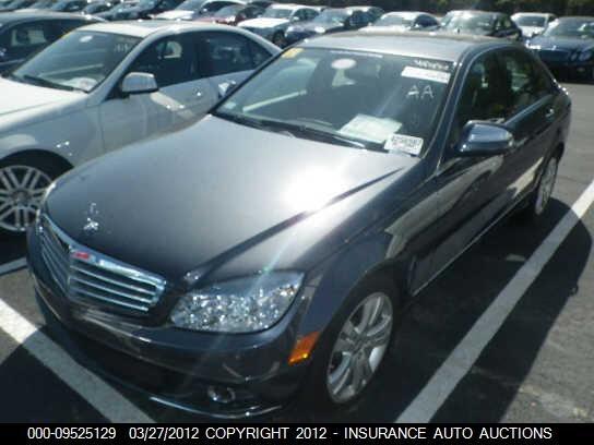 WDDGF54X29F231208 2009 MERCEDES-BENZ C300 photo no. 2