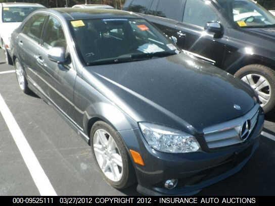 WDDGF56X89R067393 2009 MERCEDES-BENZ C350 photo no. 1