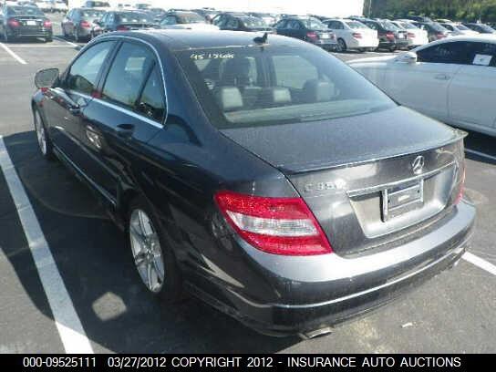 WDDGF56X89R067393 2009 MERCEDES-BENZ C350 photo no. 3