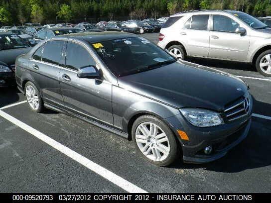 WDDGF81X69F210691 2009 MERCEDES-BENZ C300 photo no. 1