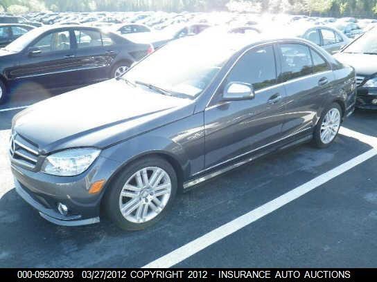 WDDGF81X69F210691 2009 MERCEDES-BENZ C300 photo no. 2