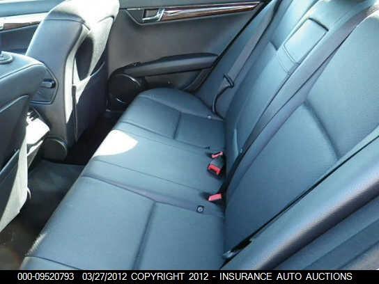 WDDGF81X69F210691 2009 MERCEDES-BENZ C300 photo no. 8