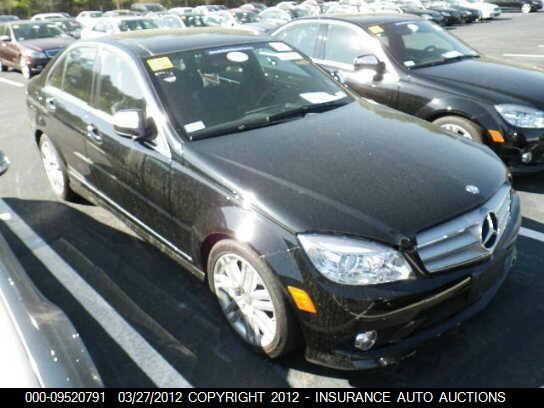 WDDGF81X29F200921 2009 MERCEDES-BENZ C300 photo no. 1