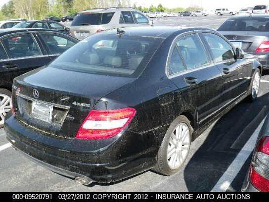 WDDGF81X29F200921 2009 MERCEDES-BENZ C300 photo no. 4