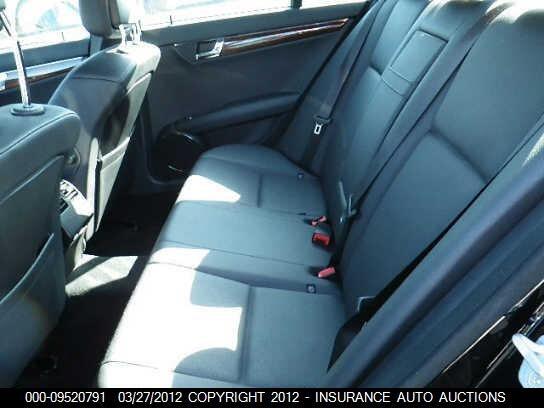WDDGF81X29F200921 2009 MERCEDES-BENZ C300 photo no. 8