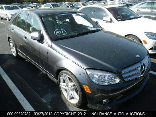 2009 MERCEDES-BENZ C350 WDDGF56X99R062719