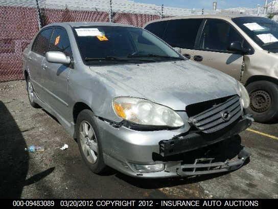 2003 TOYOTA COROLLA (U.S. 1NXBR32E13Z089157