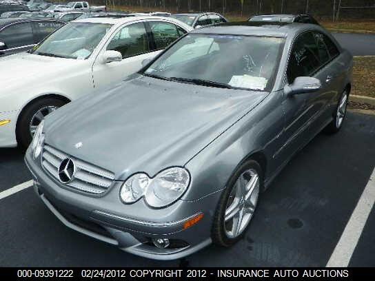 WDBTJ56H19F264616 2009 MERCEDES-BENZ CLK350 photo no. 2
