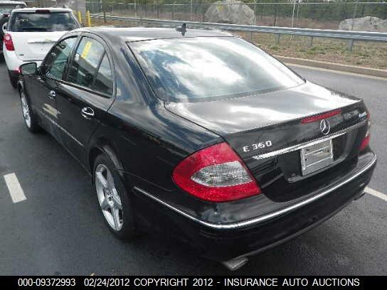 WDBUF87X99B396365 2009 MERCEDES-BENZ E350 photo no. 3