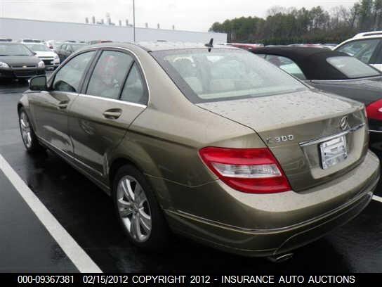WDDGF54X69F238761 2009 MERCEDES-BENZ C300 photo no. 3