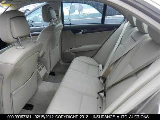 WDDGF54X69F238761 2009 MERCEDES-BENZ C300 photo no. 8