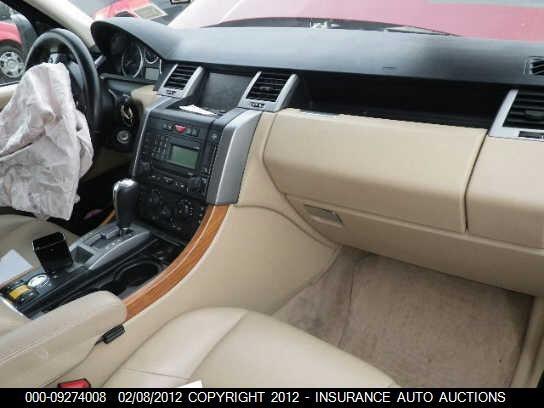 SALSK25428A162138 2008 LAND ROVER RANGE ROVER SPORT photo no. 5