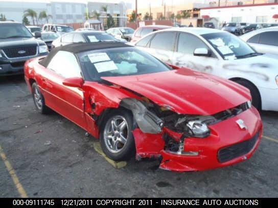 2G1FP32G722144012 2002 CHEVROLET CAMARO photo no. 1