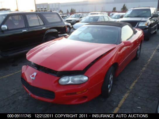2G1FP32G722144012 2002 CHEVROLET CAMARO photo no. 2