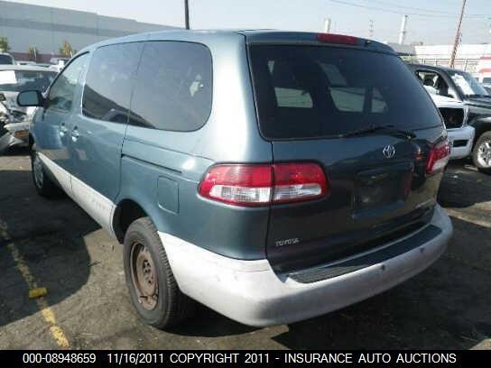 4T3ZF19C71U348478 2001 TOYOTA SIENNA photo no. 3