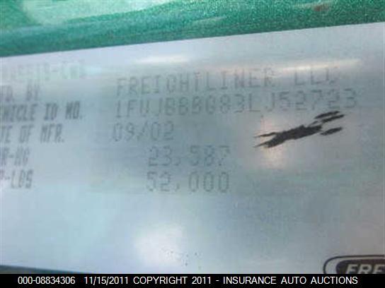 1FUJABBG83LJ52723 2003 FREIGHTLINER OTHER photo no. 10