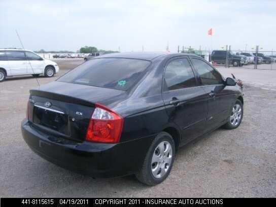 KNAFE121X65349862 2006 KIA SPECTRA photo no. 4