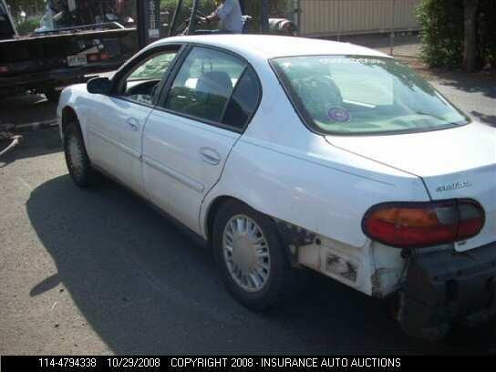 1G1ND52JX16189499 2001 CHEVROLET MALIBU photo no. 4