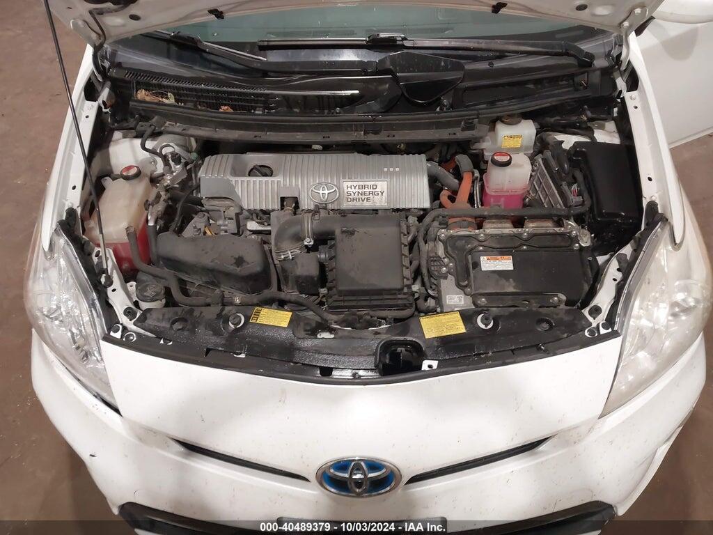 JTDKN3DU2E0381589 2014 TOYOTA PRIUS photo no. 10