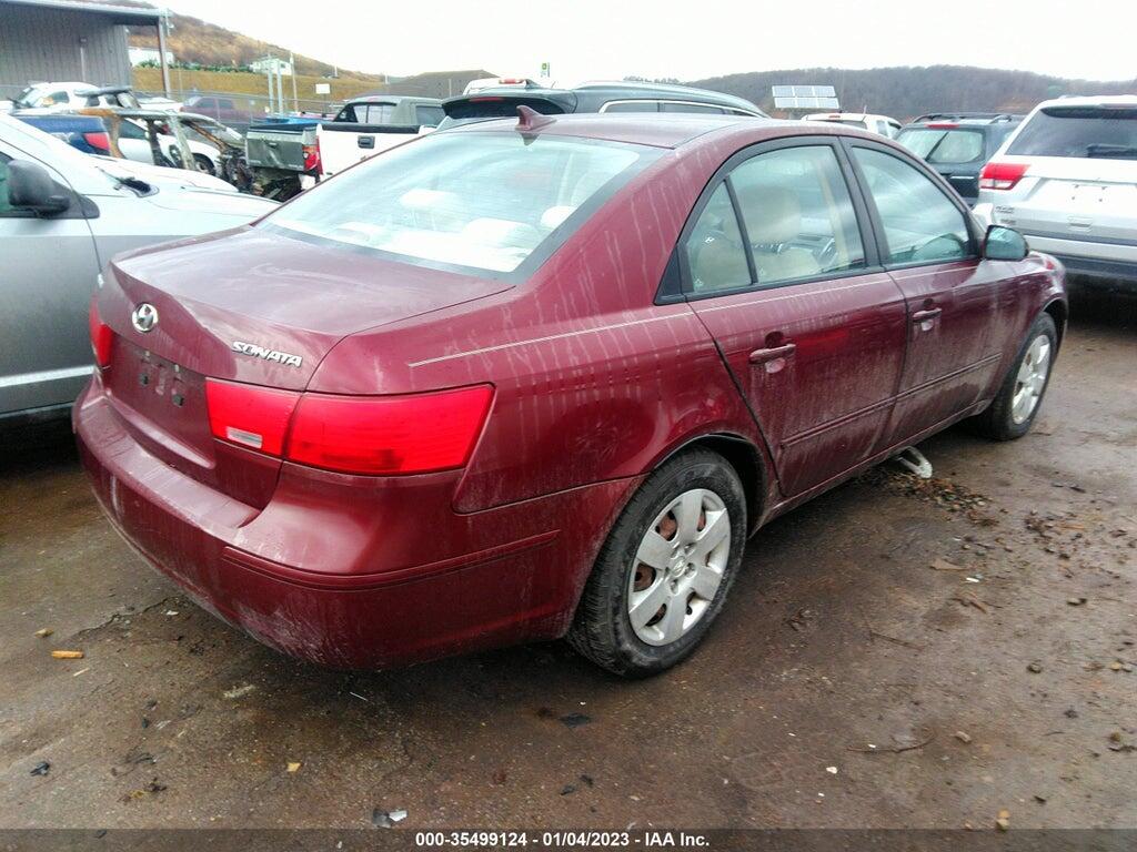 5NPET46C49H474393 2009 HYUNDAI SONATA photo no. 4