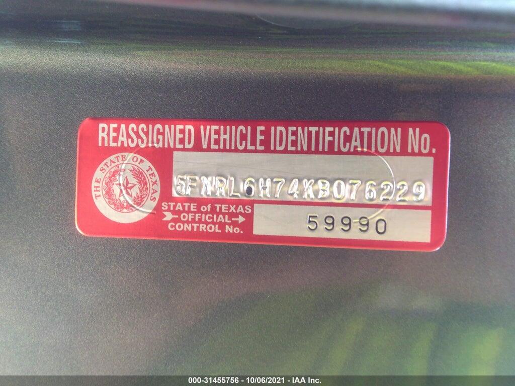 5FNRL6H74KB076229 2019 HONDA ODYSSEY photo no. 9
