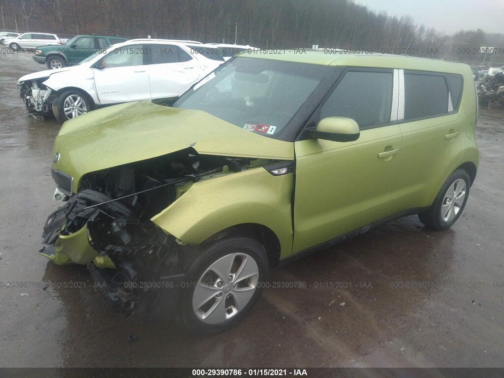KNDJN2A25E7723780 2014 KIA SOUL photo no. 2