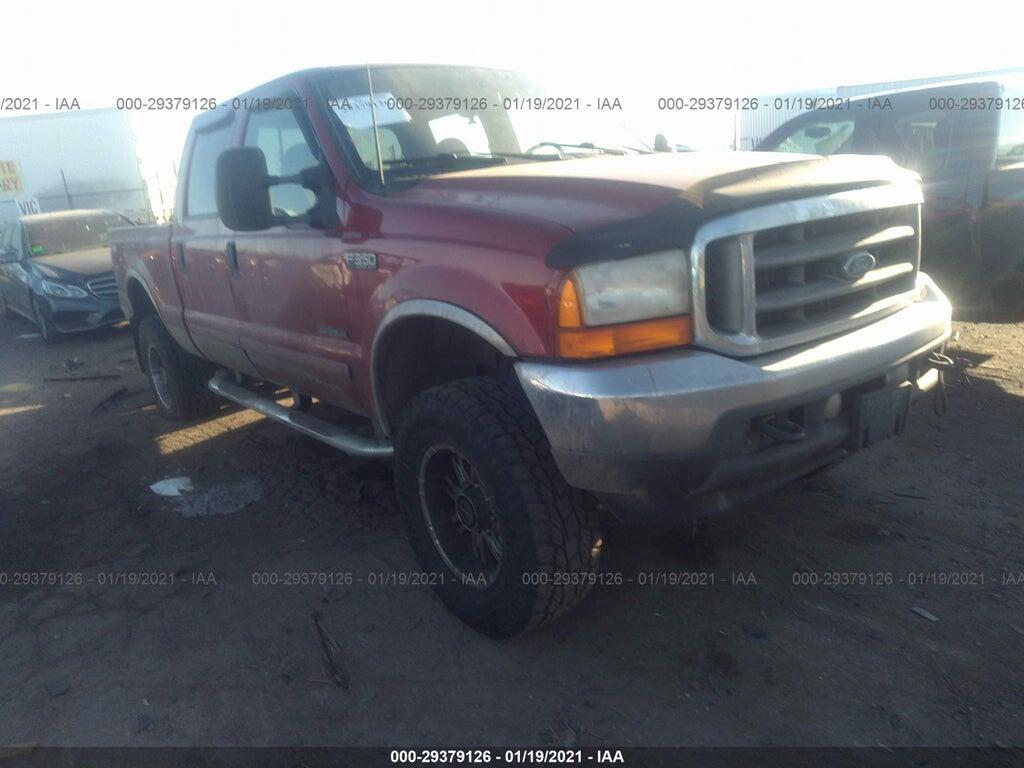 2001 FORD SUPER DUTY F-350 SRW 1FTSW31F51EC26521