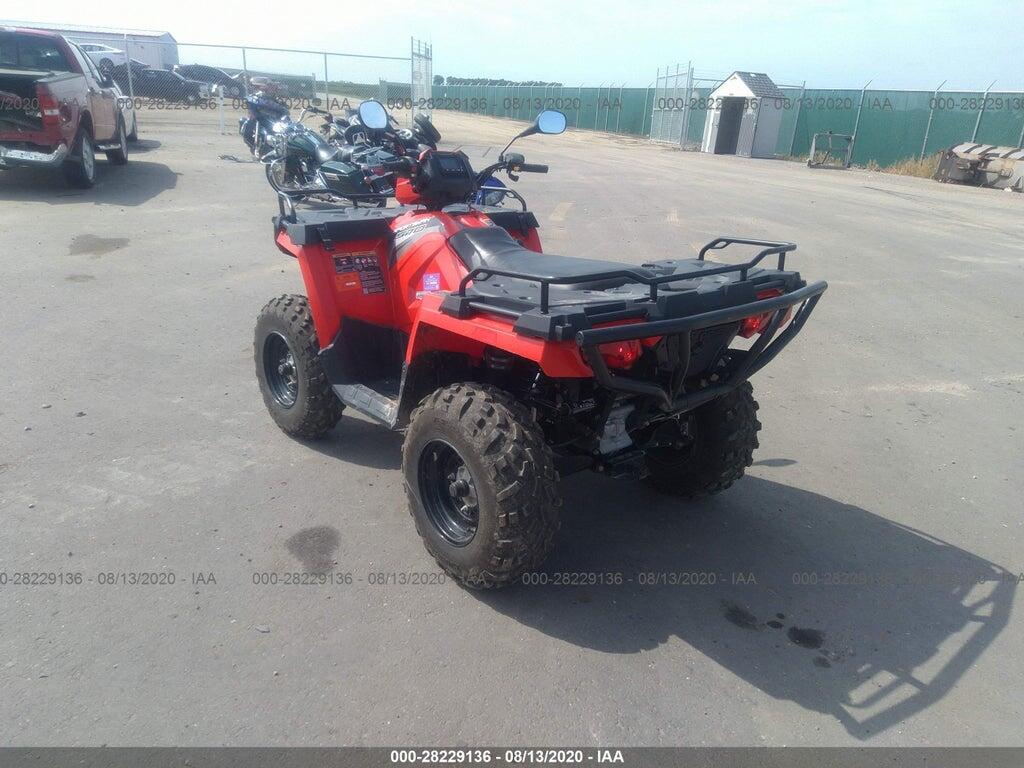 4XASEE573JA266130 2018 POLARIS SPORTSMAN photo no. 3